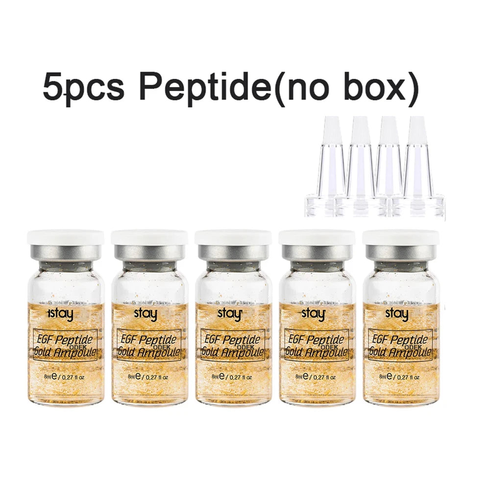 Korea 8ml Salmon DNA Ampoule Skin Booster Serum Kit Peptide Moisturize Rejuvenation Skin Whitening For 0.3mm Microneedle Serum