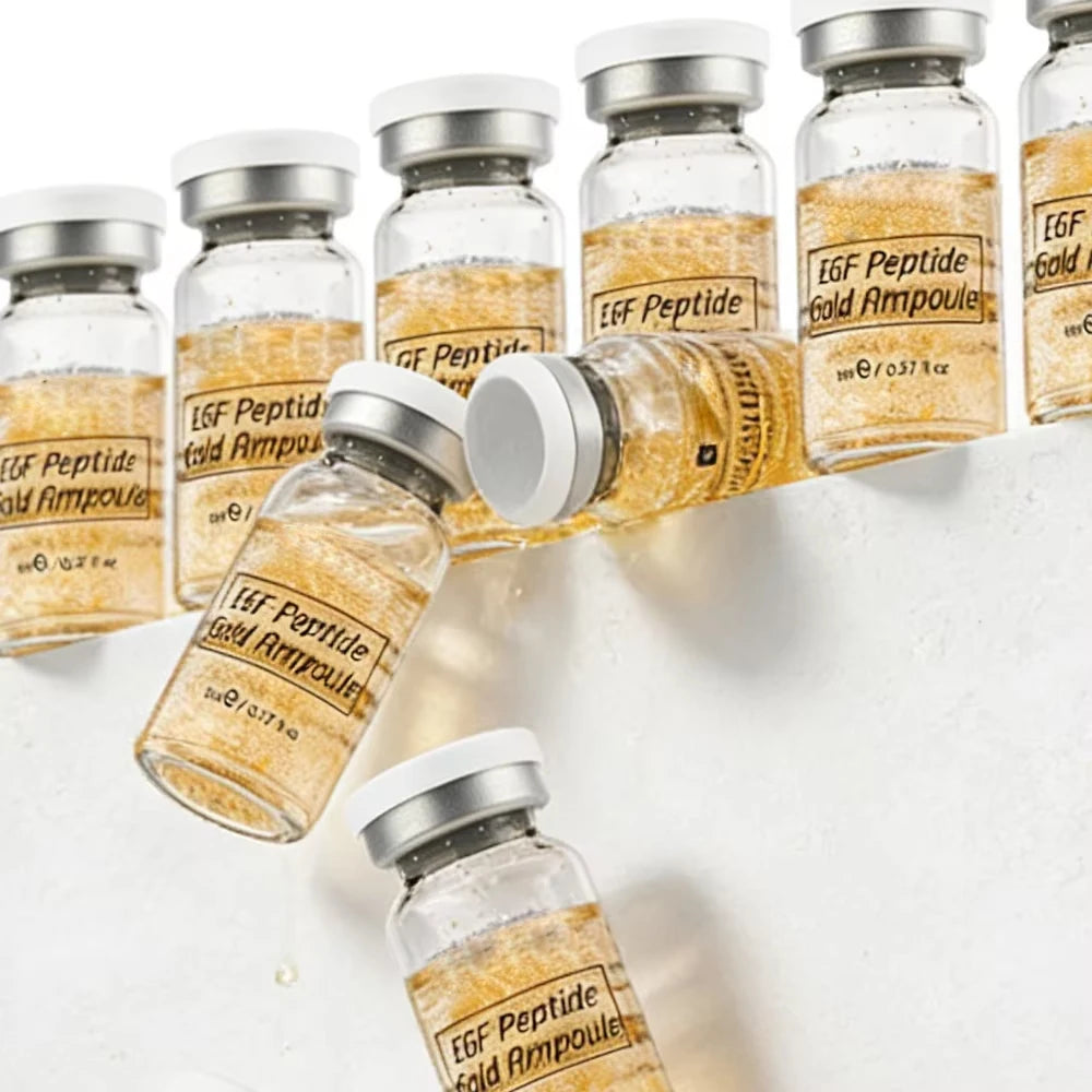 Korea 8ml Salmon DNA Ampoule Skin Booster Serum Kit Peptide Moisturize Rejuvenation Skin Whitening For 0.3mm Microneedle Serum